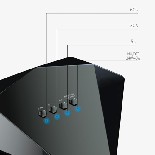 UV LED Nail Lamp, Nail Dryer 48W Gel Nail Polish UV LED Lamp with 3 Timers Professional Light Therapy Machine