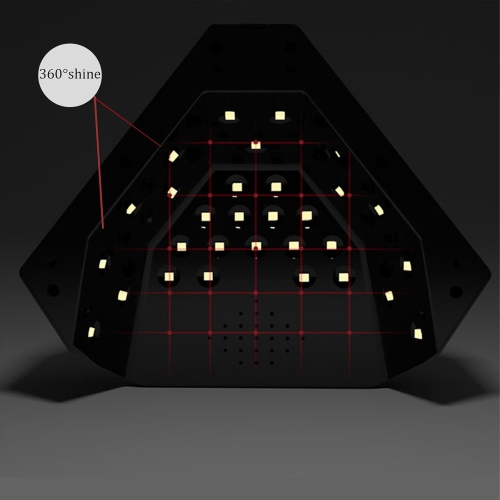 UV LED Nail Lamp, Nail Dryer 48W Gel Nail Polish UV LED Lamp with 3 Timers Professional Light Therapy Machine