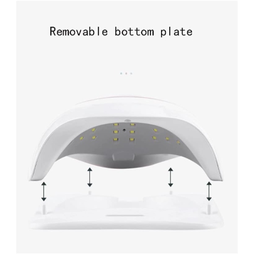 Nail Art Dryer Nail Art Phototherapy Machine 120w Lampe à ongles UV LED portative pour vernis à ongles Gel Curing Manicure professionnelle