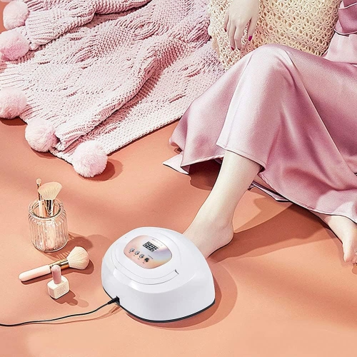 Vernis à ongles Nail Art Phototherapy Machine 120w Lampe à ongles UV LED portative pour vernis à ongles Gel de Curing Manucure professionnelle