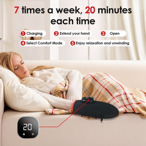 Red Light Therapy Gloves Finger Tendon Sheath Infrared Lamp Therapy Gloves Red Light Therapy Instrument