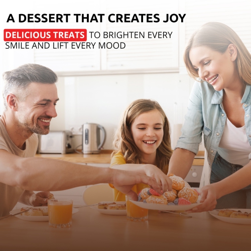 AP-451 Walnut Crisp Maker | Walnut Sweet Cake | 10 Pcs | Nonstick | 110V