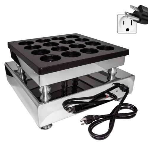 AP-110 Obanyaki Cake Maker | Commercial | 16 Molds | Nonstick | 110V