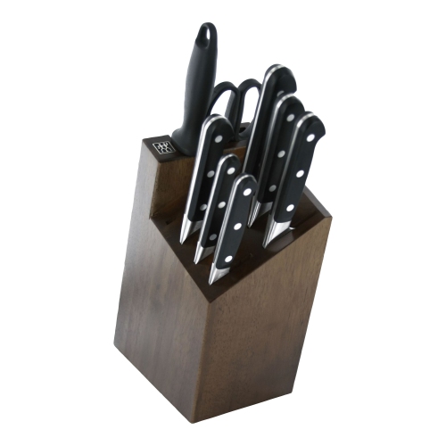 ZWILLING  Pro 9 Piece Knife Block Set In Black