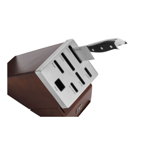 HENCKELS – Ensemble de 7 blocs d'auto-affûtage Statement, brun