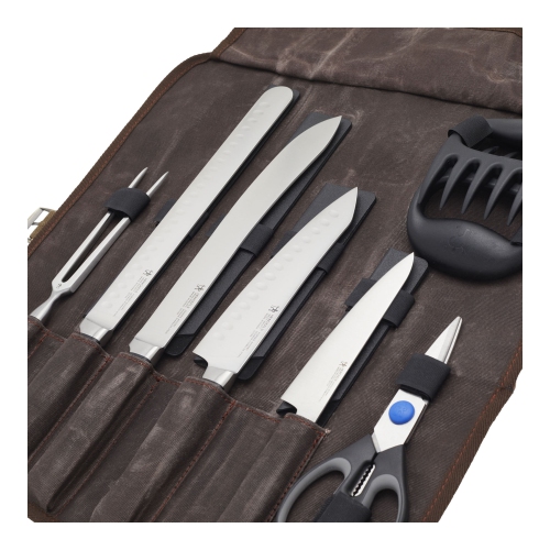 HENCKELS Forged Accent Knife Roll Set 9 Piece