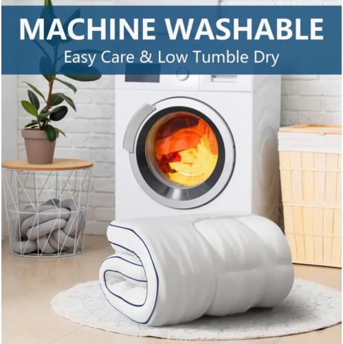 Surmatelas double couche 3&nbsp;po, gel 2&nbsp;po et couvre-matelas rafraîchissant 1&nbsp;po à plateau-coussin, soutien moyen