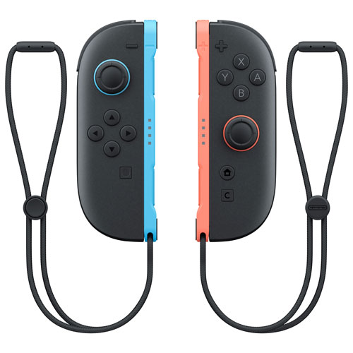 Nintendo Switch 2 Left and Right Joy-Con 2 Controllers - Light Red/Light Blue