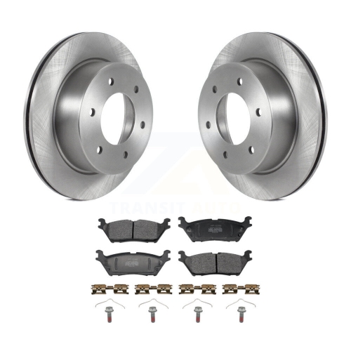 Ensemble de disques de frein arrière et plaquettes semi-métalliques pour Ford Bronco 3,0&nbsp;L K8F-104330 2022-2023