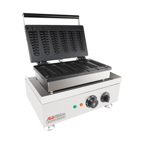 AP-503 Gaufrier | Gaufrier en forme d'arbre de Noël | Gaufrier électrique | 6 gaufres | 110&nbsp;V