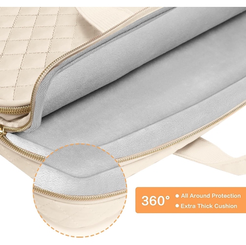 360 Protective Laptop Sleeve Compatible with MacBook Air 13 inch M3 M2 M1 2024-2018/Pro 13 M2 M1