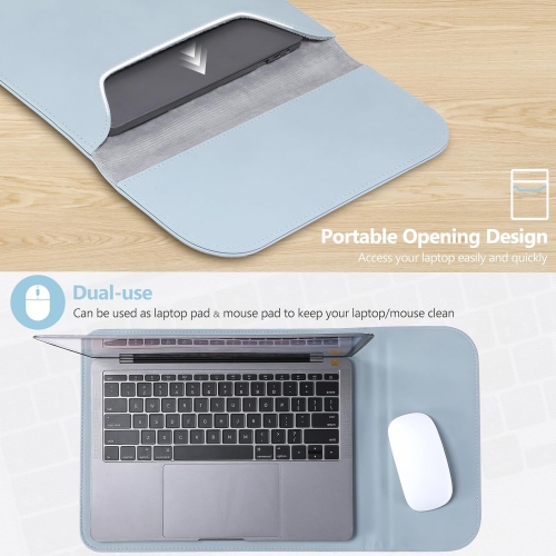 15 Inch Laptop Sleeve Bag for MacBook Air 15.3/15 M3/M2 Chip A3114 A2941 2023-2024, 15-inch Surface Laptop