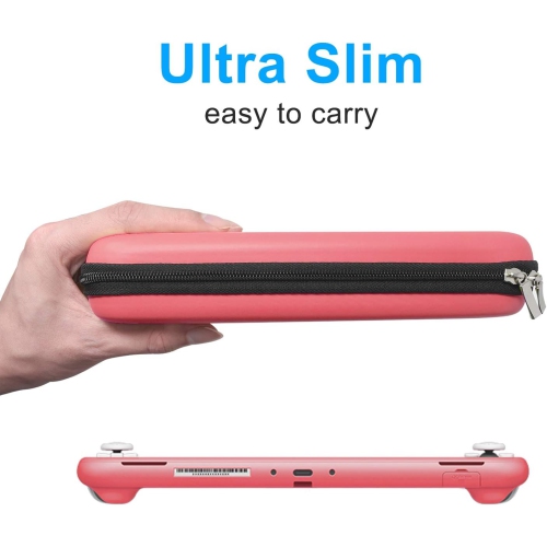 4 in 1 Accessories Kit Compatible with Nintendo Switch Lite, Travel Bag, Carrying Case & Protective Case &