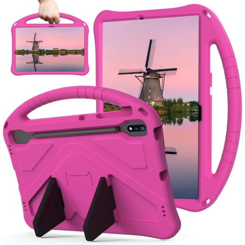 Kids Case Compatible with Samsung S9 FE+/S7 FE 12.4 inch, Shockproof Cover with Handle Stand Lightweight