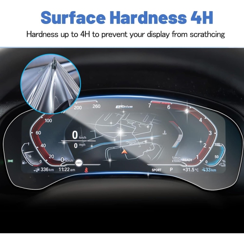 for 2023 2024 BMW X3 Screen Protector, Car Screen Protector for 2022-2204 BMW X3 G01 X4 G02 12.3" Touchscreen