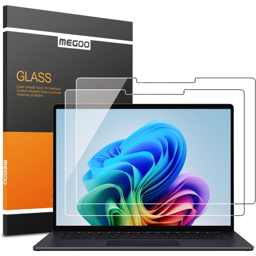 Glass Screen Protector for Surface Laptop 7 - Scratch Resistant, High Sensitivity,