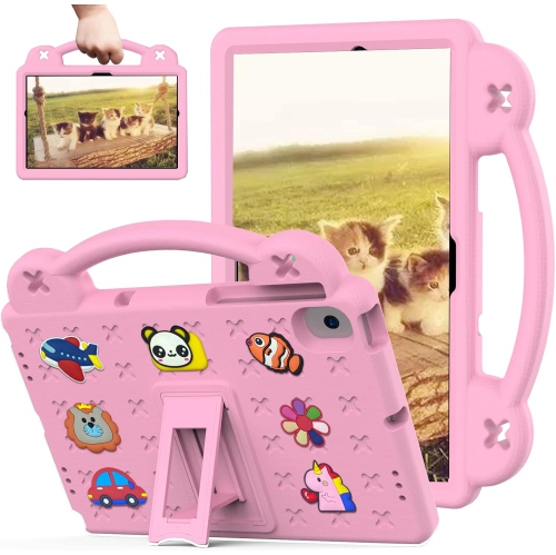 Kids Tablet Case with Built-in Kickstand and Handle Shockproof Cute Cover Compatible with Samsung Galaxy