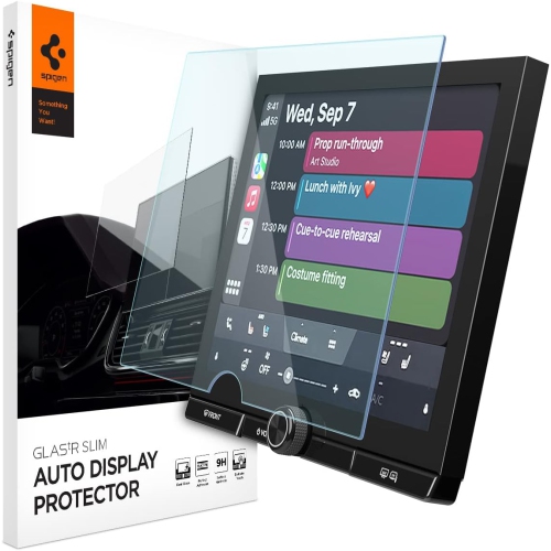 Tempered Glass Screen Protector [GlasTR Slim] designed for Lexus NX 9.8" Dashboard Touchscreen
