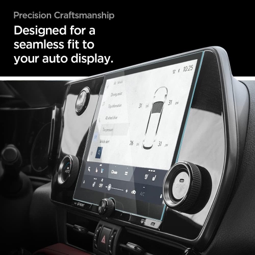 Tempered Glass Screen Protector [GlasTR Slim] designed for Lexus NX 9.8" Dashboard Touchscreen