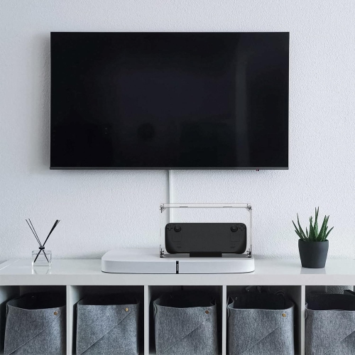 Acrylic Dust Cover Transparent Dust Guard Compatible with Steam Deck Charging Dock, Anti Scratch Waterproof