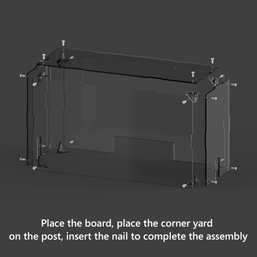 Acrylic Dust Cover Transparent Dust Guard Compatible with Steam Deck Charging Dock, Anti Scratch Waterproof