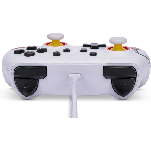 ENHANCED WIRED CONTROLLER + SLIM CASE FOR NINTENDO SWITCH MARIO FIREBALL - Nintendo Switch