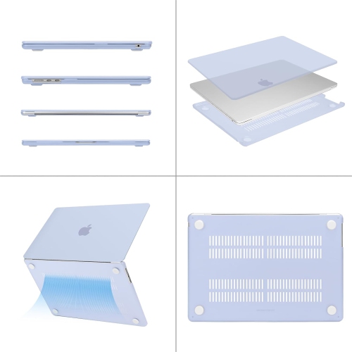 Compatible with MacBook Air 15 inch Case 2023 2024 Release M3 A3114 M2 A2941 Liquid Retina Display Touch ID,