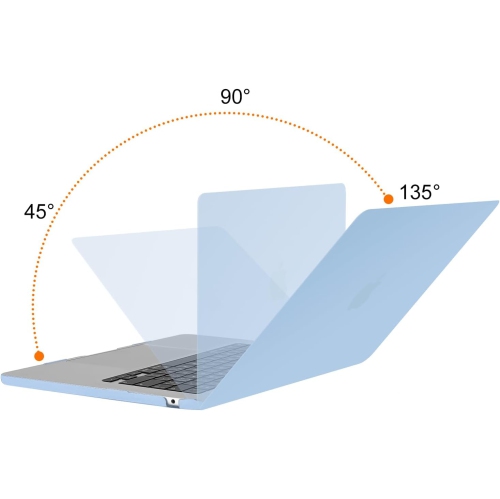 Compatible avec l'étui pour MacBook Air 15&nbsp;po, version 2023 2024 M3 A3114 M2 A2941, Touch ID, écran Retina liquide