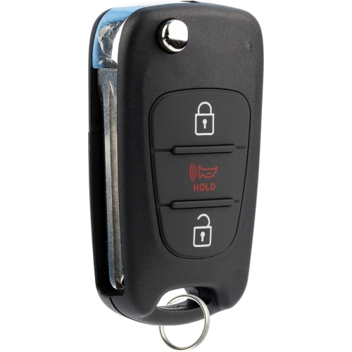 Keyless Entry Car Remote Flip Ignition Key Fob for 2010-2013 Kia Soul 2012-2014 Kia Rio
