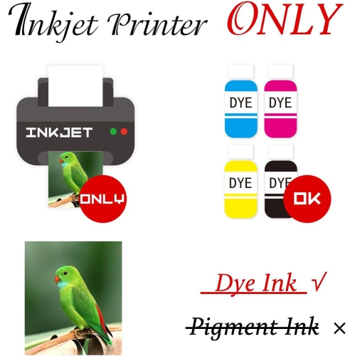 Koala Thick Photo Paper 8.5x11 Inches Heavyweight Double Sided High Glossy 100 Sheets only Compatible with Inkjet