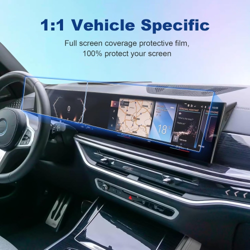 2024 2025 X5 X6 X7 XM Screen Protector for BMW iDrive 8, for X5/X6/XM (2024-2025),
