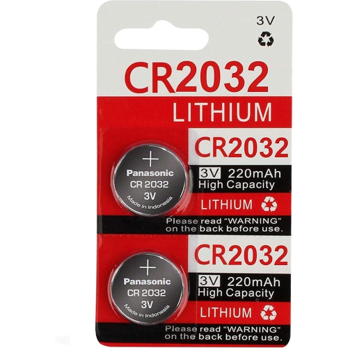 2-Pack, Compatible with NISSAN Remote Keyless Entry Key Fob Replacement Battery CR2032