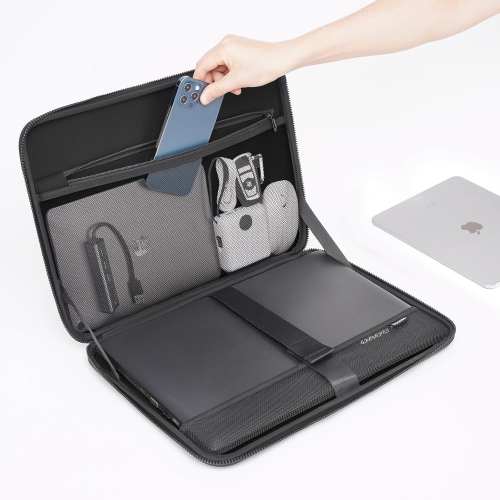 17 inch Laptop Sleeve with Handle Protective Shockproof Waterproof EVA Case for 17,3" ZBook Fury 17,3 G8/MSI