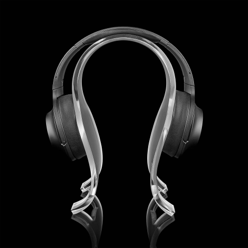 Frosted Omega Headphone Stand for Over-Ear Headphone, Gaming Headset Stand, Desk Display Hanger, Compatible