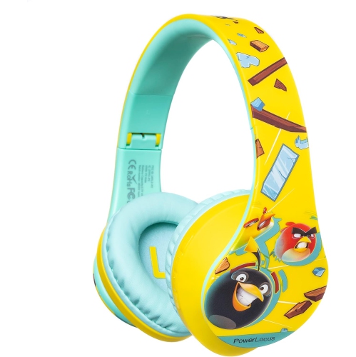 Kids Headphones Angry Birds Edition, Wireless Kids Headphones, 85dB Volume Limited, Foldable Bluetooth