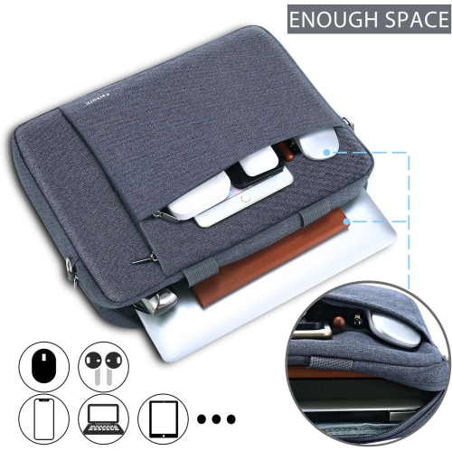 Sac pour portable 14 15 15,6 po Femme pour ordinateur HP Pavilion/Surface Laptop/Dell Inspiron XPS/Lenovo