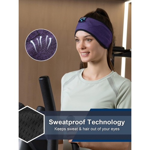 Sleep Headphones Bluetooth Headband-Sleeping Mask Wireless Earphones with HD Stereo Speaker Cool Tech Gadgets