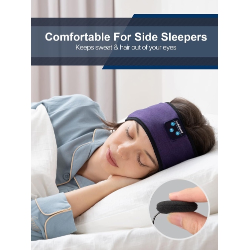 Sleep Headphones Bluetooth Headband-Sleeping Mask Wireless Earphones with HD Stereo Speaker Cool Tech Gadgets