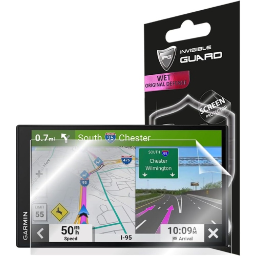 For Garmin DriveSmart 86, 8-inch Car GPS Navigator Screen Protector Invisible Ultra HD Clear Film Anti Scratch Skin