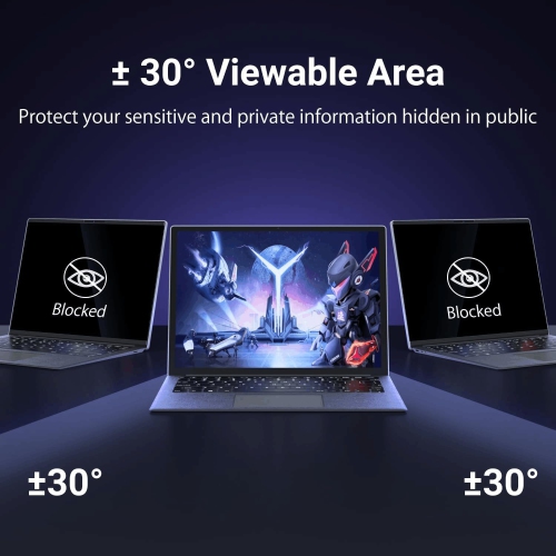 Surface Laptop Go 12.4 inch Privacy Screen, Anti Blue Light Sliding Camera Cover Magnetic Privacy Screen