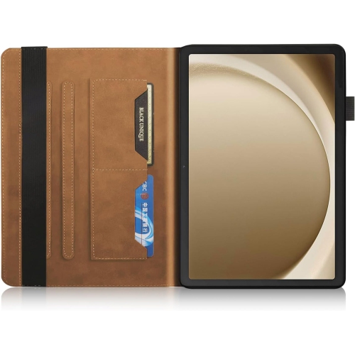 Case for Samsung Galaxy Tab A9 Plus, Tab A9 Plus Tablet Case 11 inch 2023 with Front Pocket Hand Strap Multi-Angle