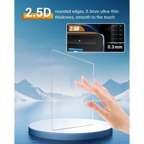 for Jeep Wrangler 2024 Screen Protector 2024 Wrangler JL Screen Protector for New 2024 Wrangler 12.3" Display