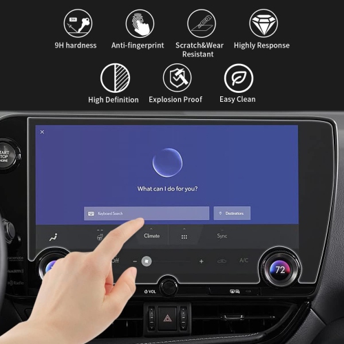 Car Touch Screen Protector for 2022 2023 Lexus NX NX350 NX250 NX350H NX450H Accessories Tempered Glass Scratch