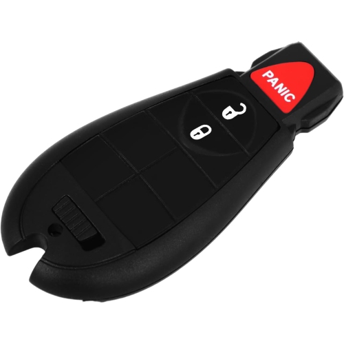 Key Fob Remote Replacement for 2018 2019 Dodge Ram 1500 Classic 3 Buttons 433MHz GQ4-53T,Black