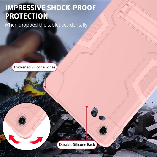 Case for Lenovo Tab M10 Plus 10.6"(3rd Gen) 2022-Kickstand Heavy Duty Hard PC Cover Shockproof Full Body