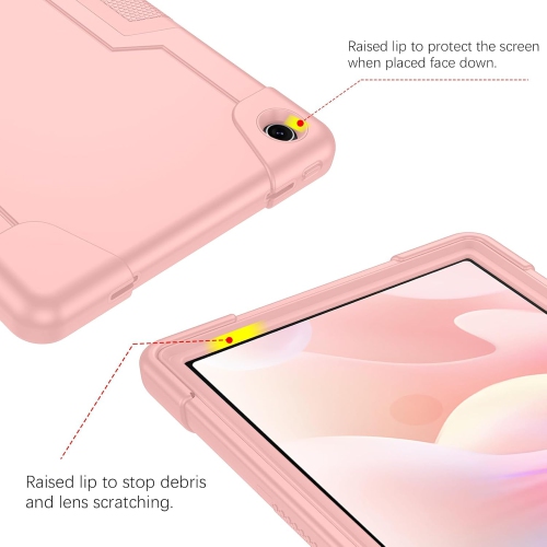 Case for Lenovo Tab M10 Plus 10.6"(3rd Gen) 2022-Kickstand Heavy Duty Hard PC Cover Shockproof Full Body