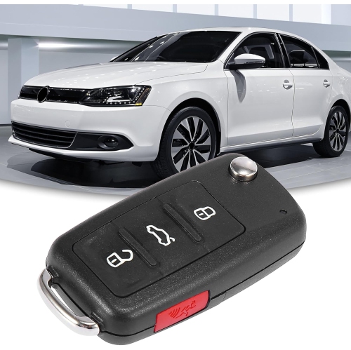 315Mhz 5K0 837 202 AE Replacement Keyless Entry Remote Car Key Fob Replacement Fit for Volkswagen Pack of 1
