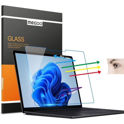 Tempered Glass Screen Protector For New Microsoft Surface Laptop 6/ Laptop 5/ Laptop 4/ Laptop 3/2/1 13.5 Inch,