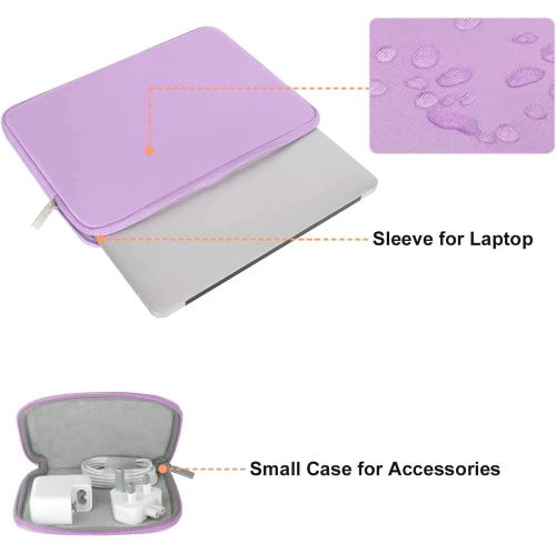 Laptop Sleeve Compatible with MacBook Air 13 inch M3 A3113 M2 A2681 M1 A2337 A2179 A1932 / Pro 13 M2 M1 A2338