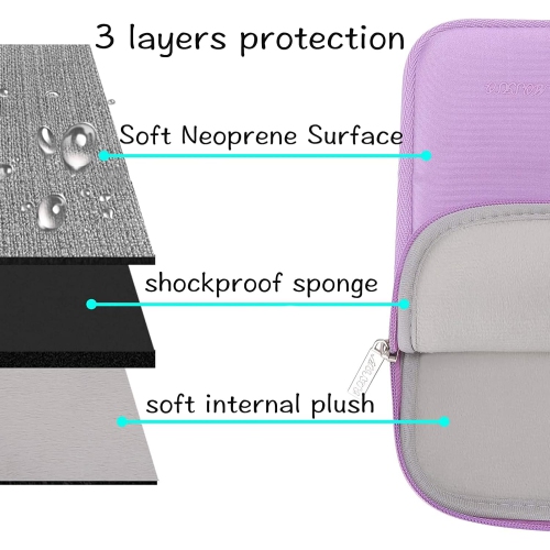Laptop Sleeve Compatible with MacBook Air 13 inch M3 A3113 M2 A2681 M1 A2337 A2179 A1932 / Pro 13 M2 M1 A2338
